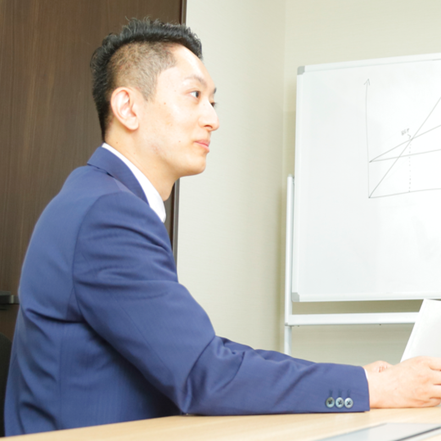 代表プロフィール写真